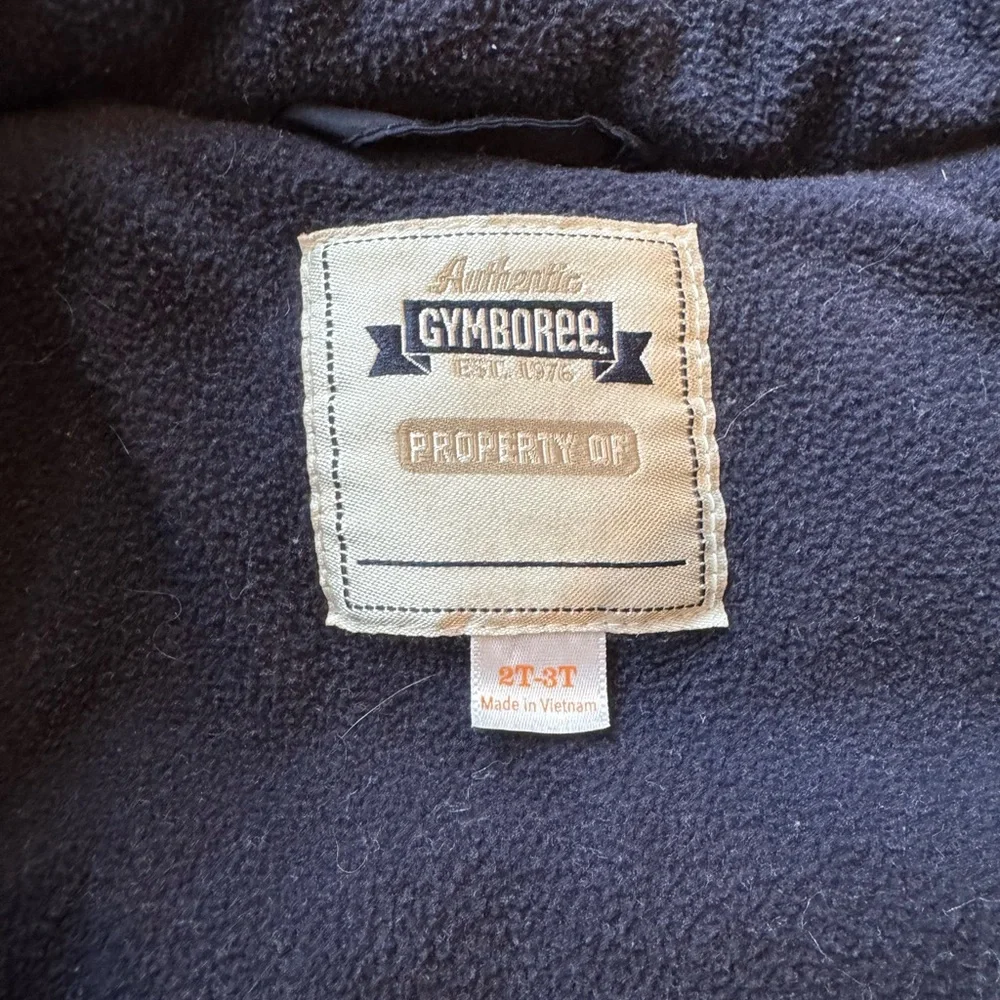 Navy Blue Kids Puffer Vest - Picture 2 of 4